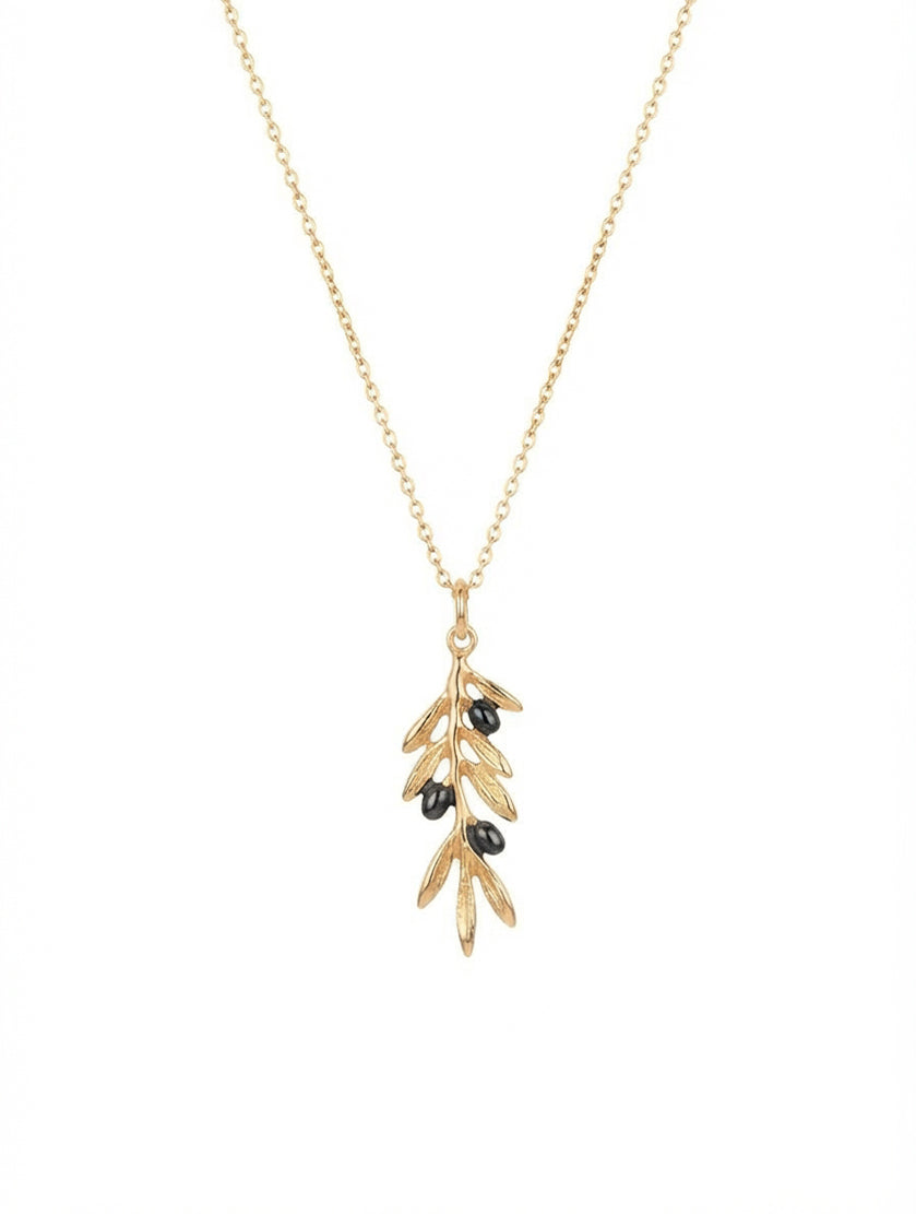 Golden Olive Altın Kolye