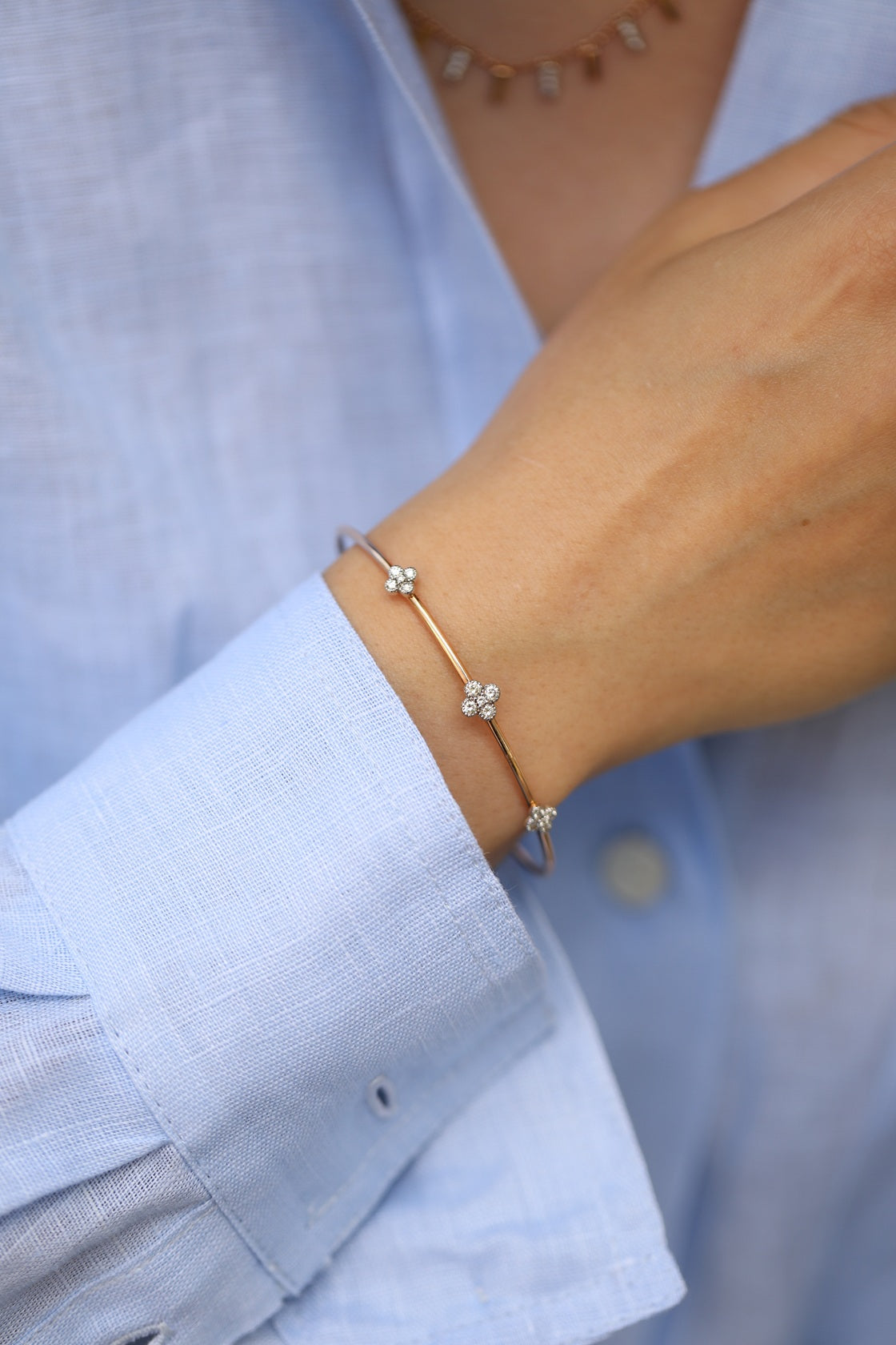 Diamond Bloom Pırlanta Bileklik